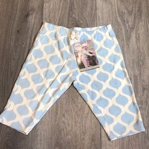 NWT Bubele blue and cream pants